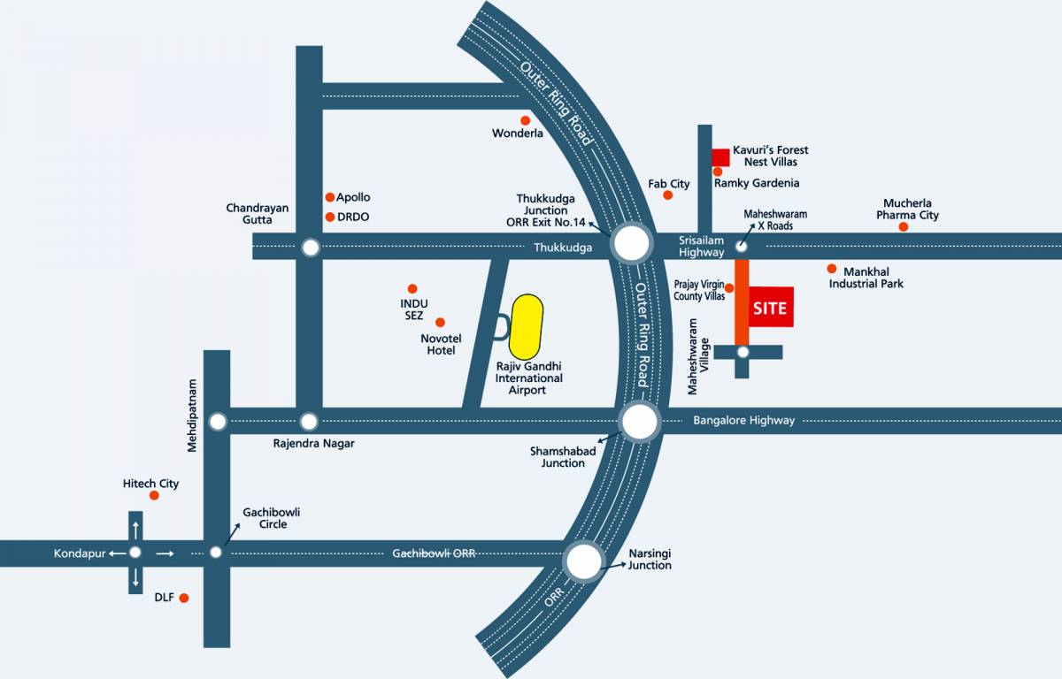Images for Location Plan of Kavuri Lemon Leaf