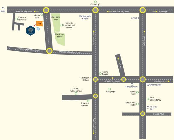 Images for Location Plan of Anuradha Siri Jewel Images for Location Plan of Anuradha Siri Jewel