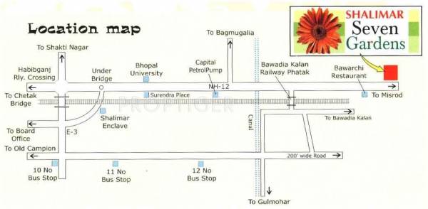 Images for Location Plan of Mirchandani Shalimar Seven Gardens