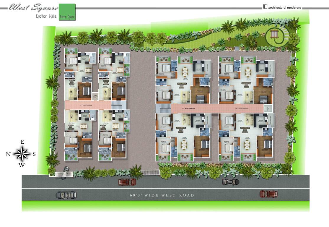 Images for Cluster Plan of Green West Square