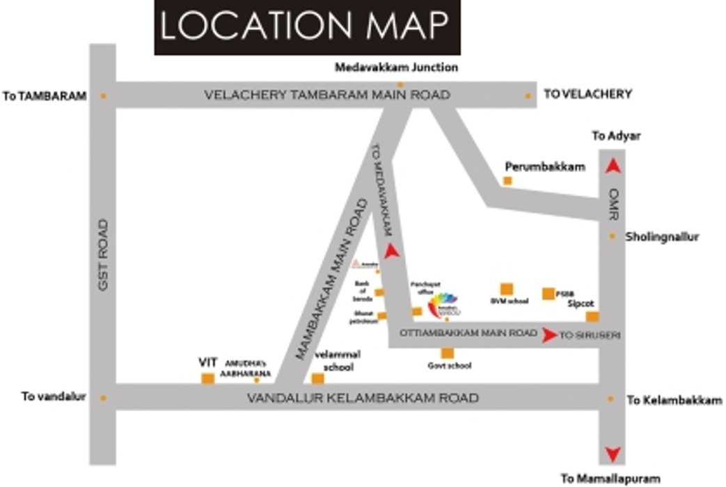 Images for Location Plan of Amudha Rainbow