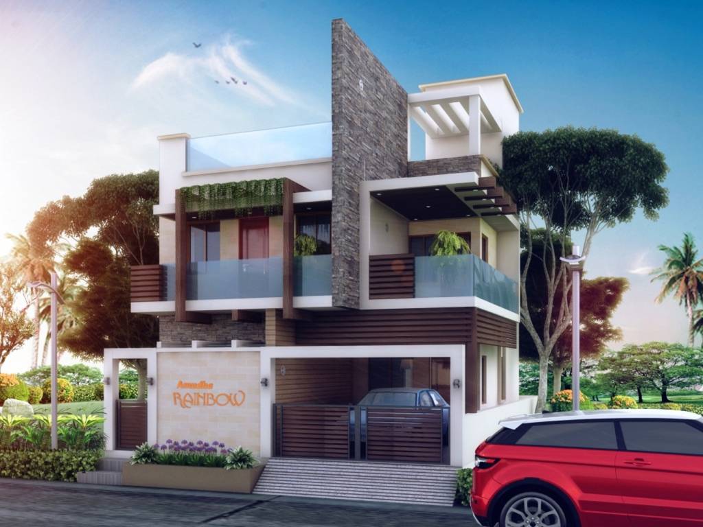 Images for Elevation of Amudha Rainbow