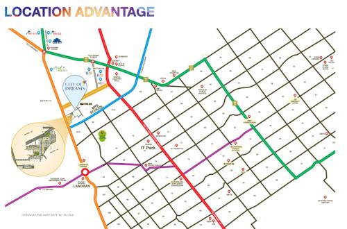  city-of-dreams Location Plan