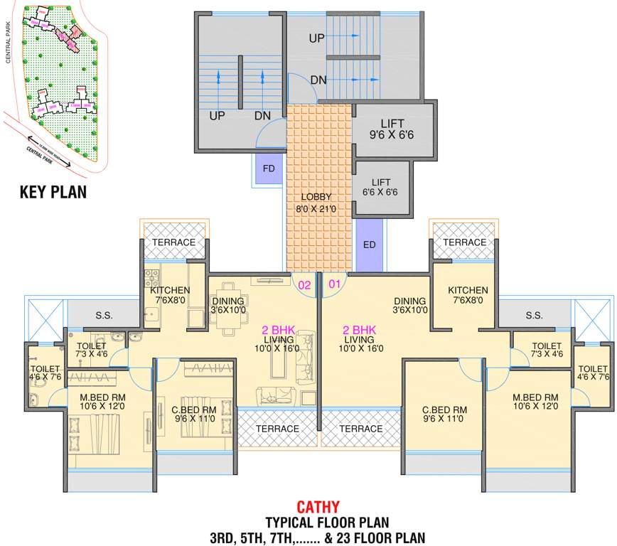  delta central Images for Cluster Plan of Balaji Delta Central