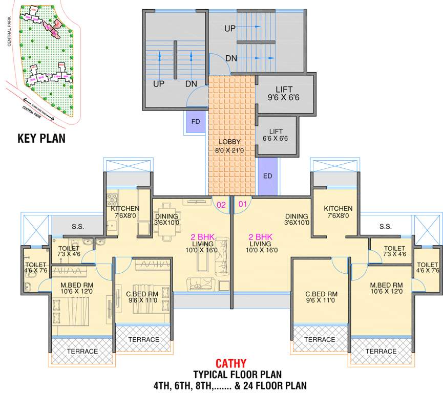  delta central Images for Cluster Plan of Balaji Delta Central