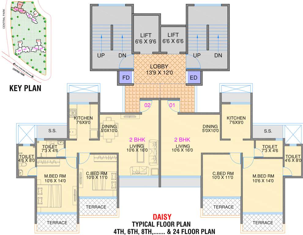  delta central Images for Cluster Plan of Balaji Delta Central