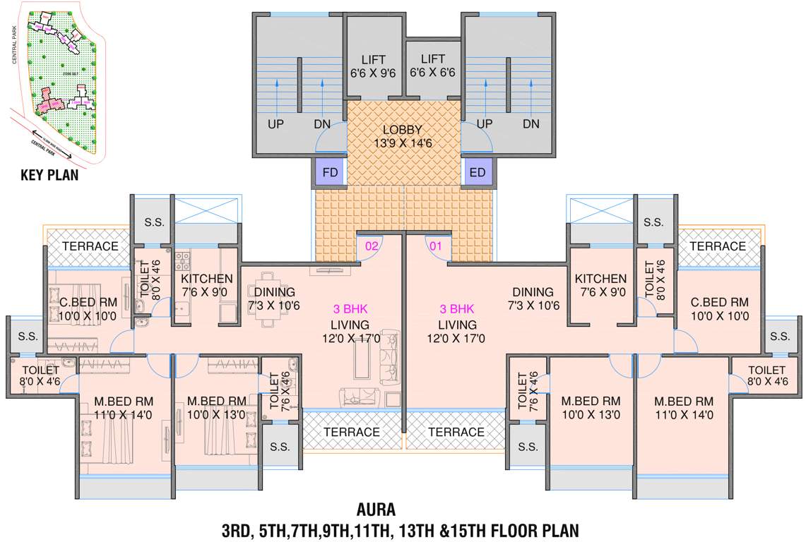  delta central Images for Cluster Plan of Balaji Delta Central