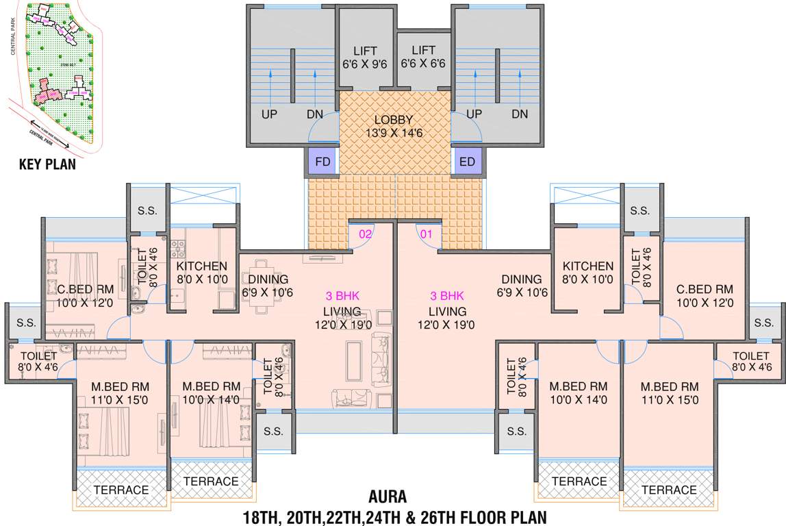  delta central Images for Cluster Plan of Balaji Delta Central