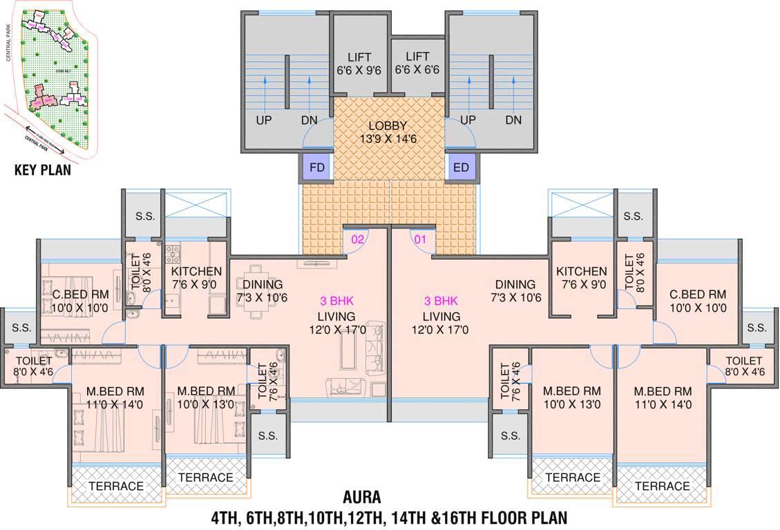  delta central Images for Cluster Plan of Balaji Delta Central