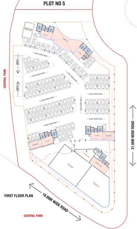  delta central Images for Cluster Plan of Balaji Delta Central