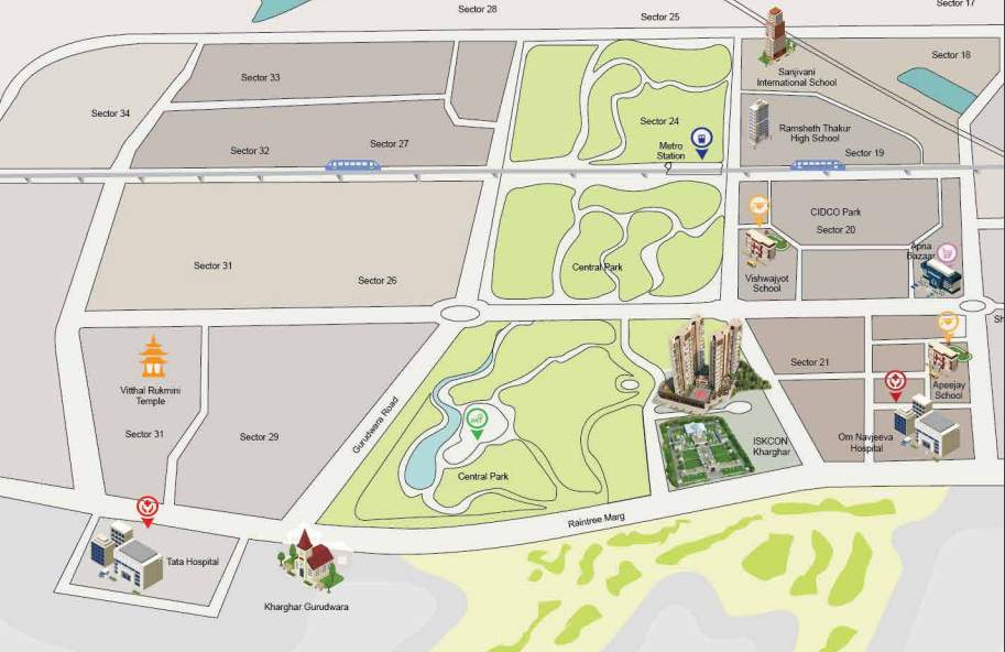  delta central Location Plan