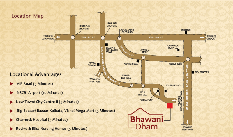 Images for Location Plan of Bhawani Bhawani Dham