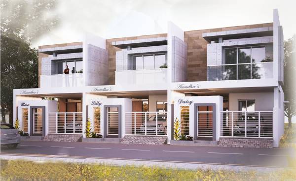 Images for Elevation of Amudha Rose Lilly And Daisy