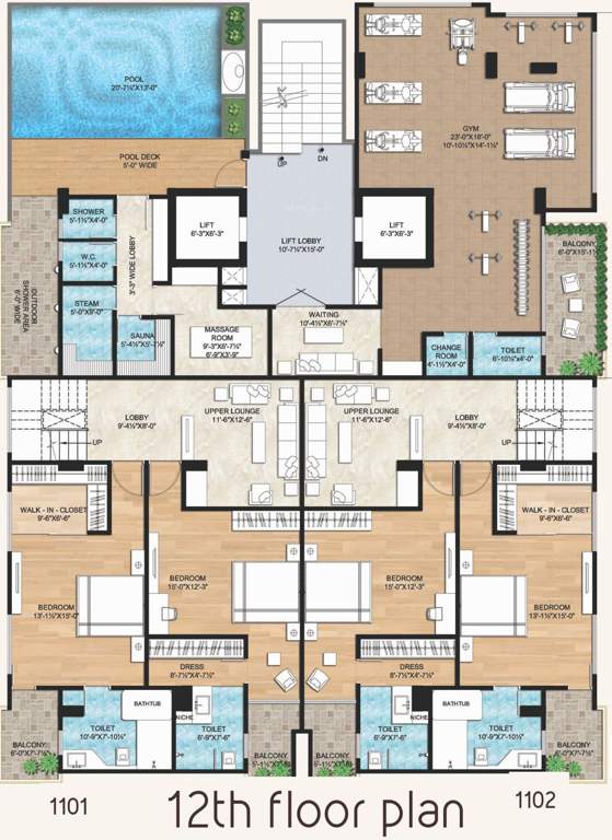  aralyas Images for Cluster Plan of Ridhiraj Aralyas