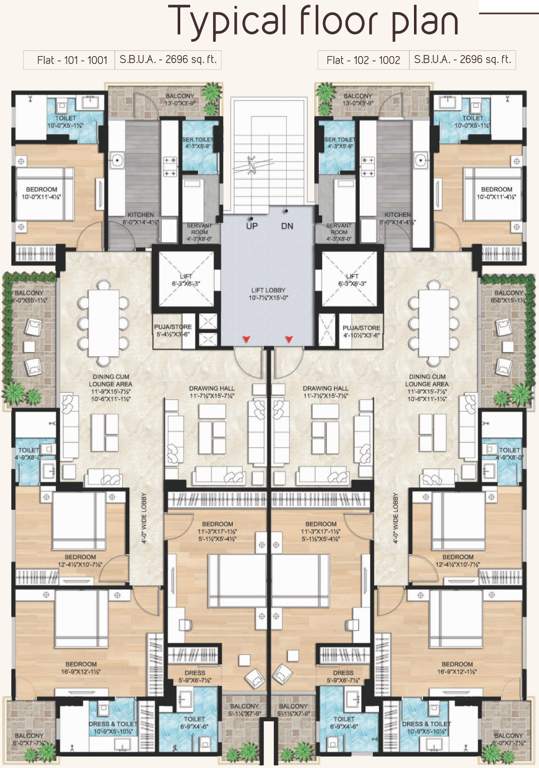  aralyas Images for Cluster Plan of Ridhiraj Aralyas