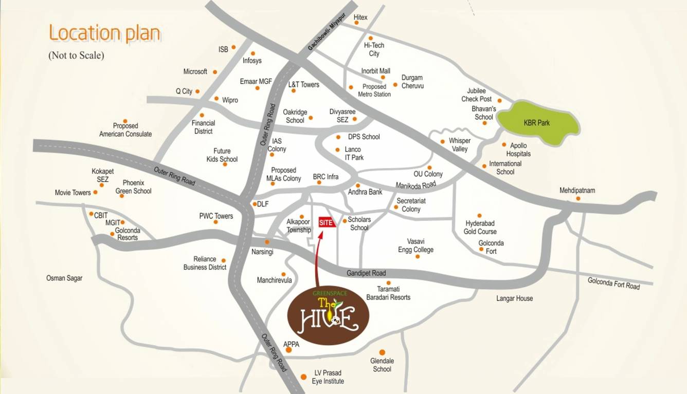 Images for Location Plan of Green The Hive