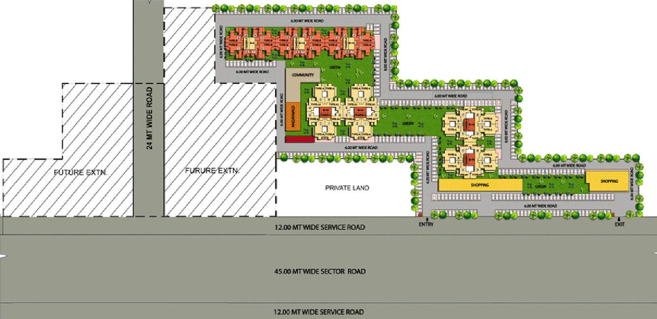  aagman Images for Layout Plan of Agrasain Aagman