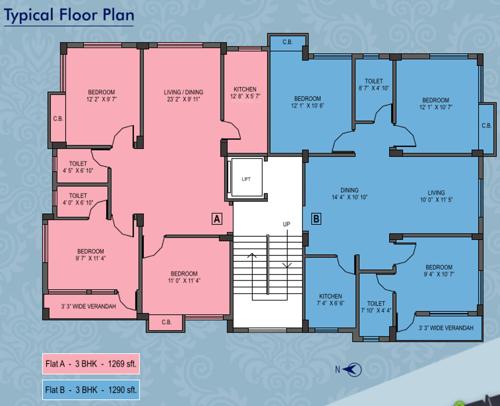  plaza Images for Cluster Plan of Bhawani Bhawani Plaza