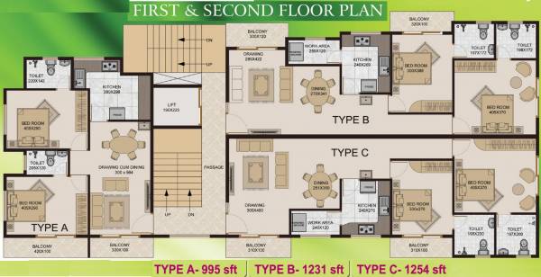 Images for Cluster Plan of Group Prayag Images for Cluster Plan of Group Prayag