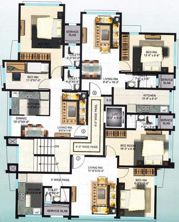 Images for Cluster Plan of KJ Takashshila Nest