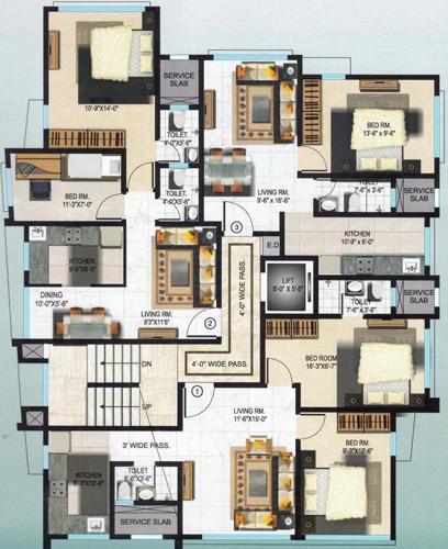 Images for Cluster Plan of KJ Takashshila Nest