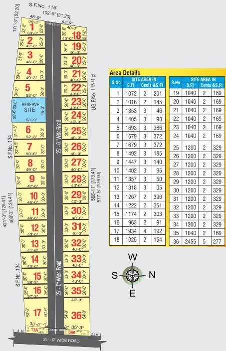 Images for Layout Plan of Star Lands Promoters And Builders Newyork Nagaram