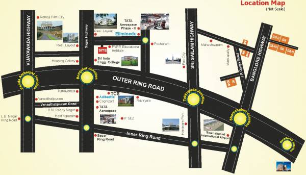 Images for Location Plan of SuvarnaAvani Cyber Park