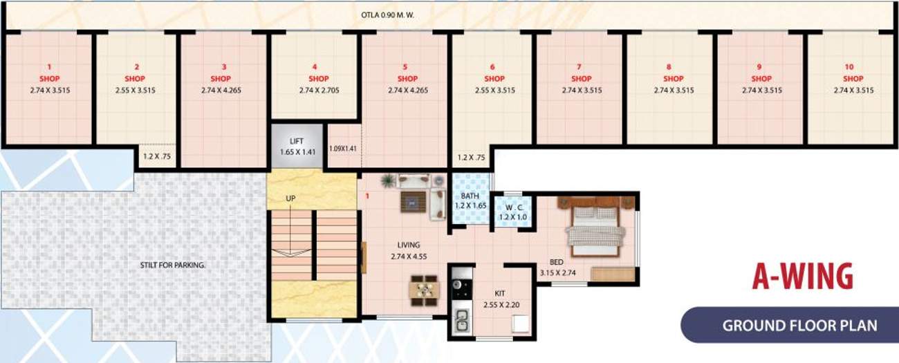 Images for Cluster Plan of Parshwanath Realty Mumbai Indra Vihar