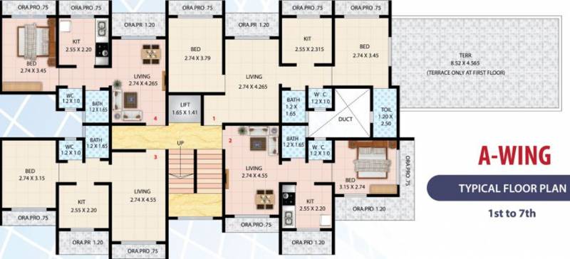 Images for Cluster Plan of Parshwanath Realty Mumbai Indra Vihar