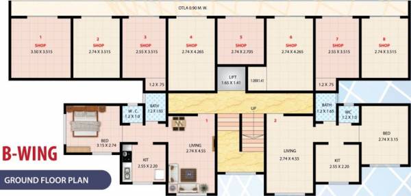 Images for Cluster Plan of Parshwanath Realty Mumbai Indra Vihar