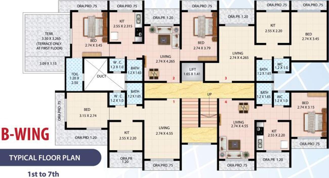 Images for Cluster Plan of Parshwanath Realty Mumbai Indra Vihar