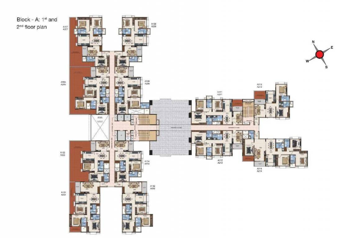  northern star Block 1 Cluster Plan
