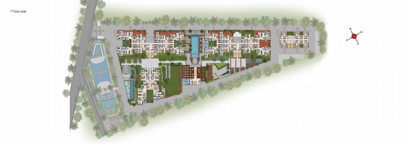  northern star Block 1 Cluster Plan