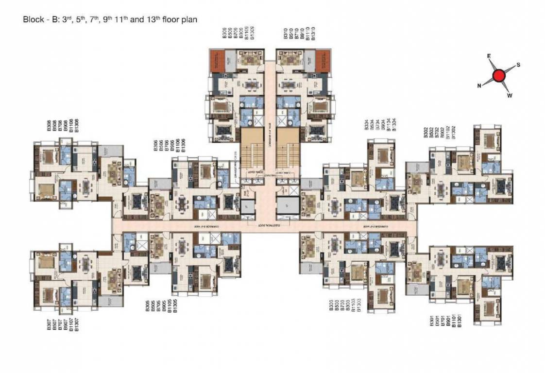  northern star Block 2 Cluster Plan