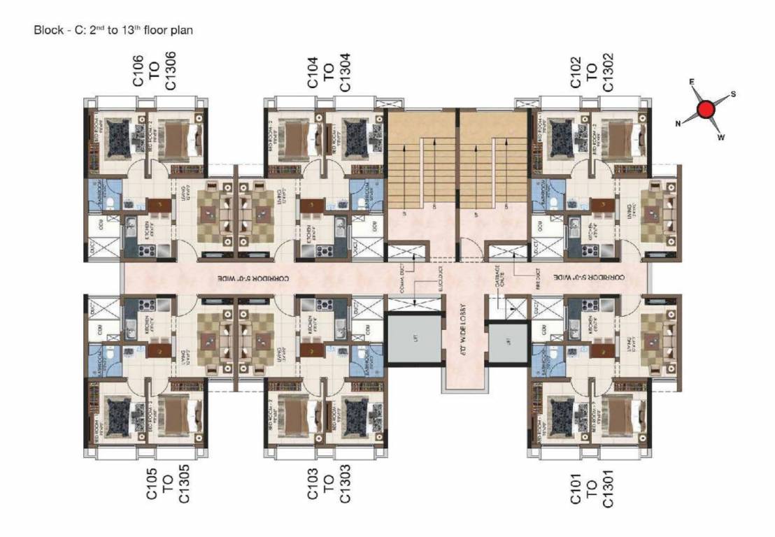  northern star Block 3 Cluster Plan