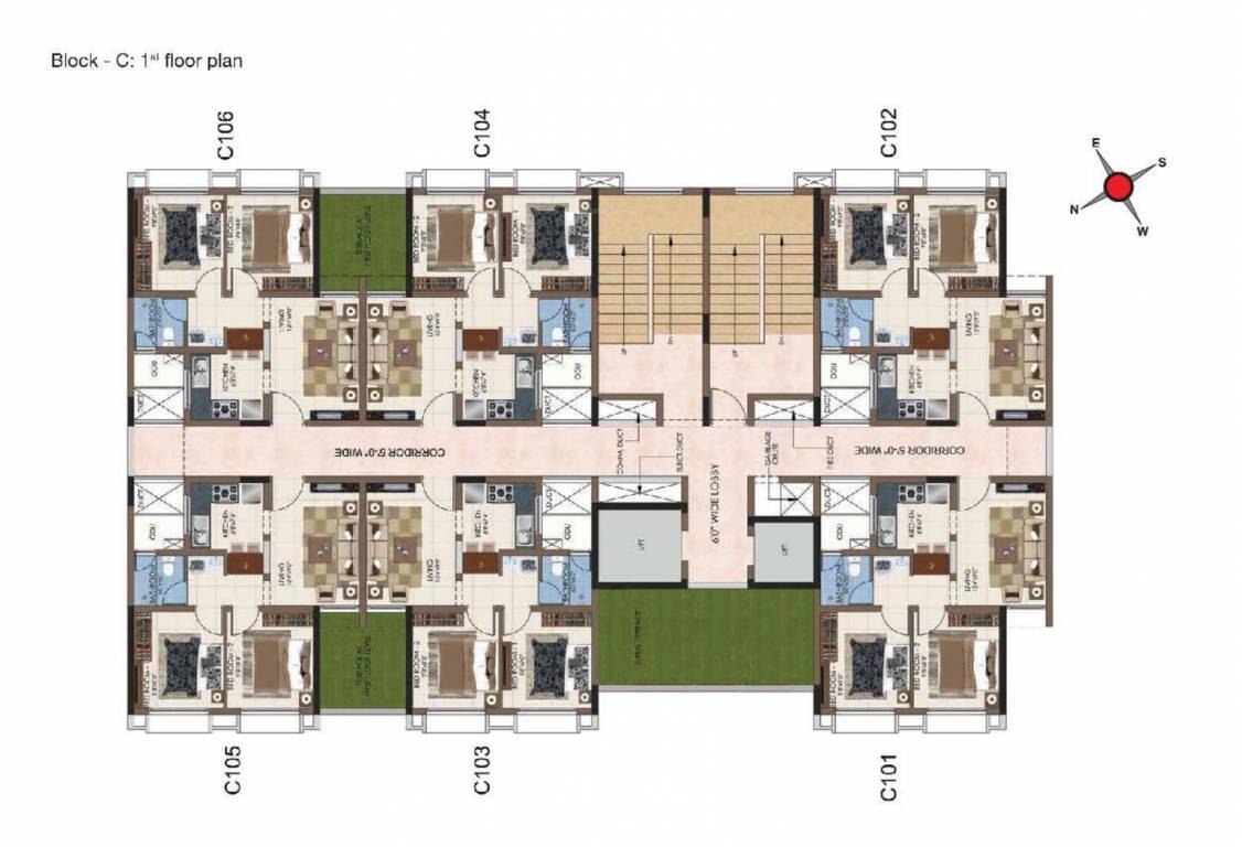  northern star Block 3 Cluster Plan