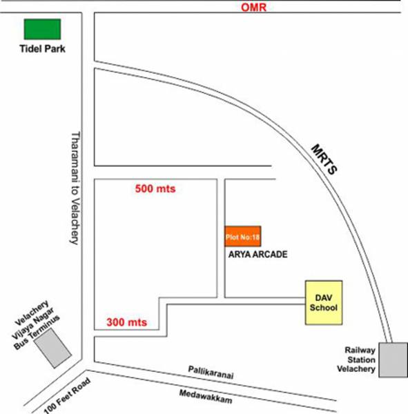 Images for Location Plan of Akshaya Arya Arcade Images for Location Plan of Akshaya Arya Arcade