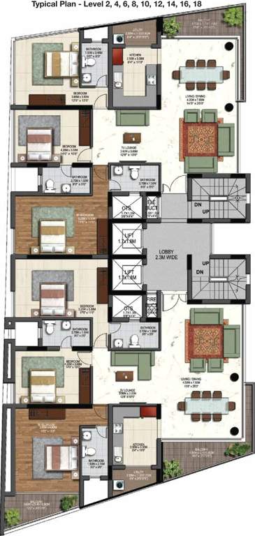  olympus Images for Cluster Plan of Casagrand Olympus