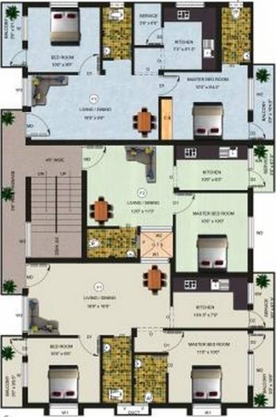 Images for Cluster Plan of Amudha Blossom