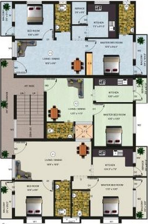 Images for Cluster Plan of Amudha Blossom