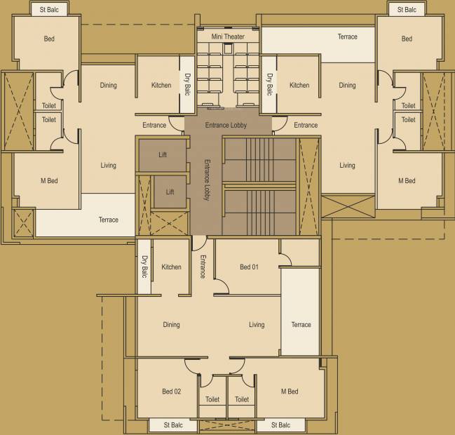 Images for Cluster Plan of Excel Kiara