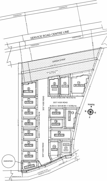 Images for Layout Plan of Devansh Dev Prime Villas Block 1