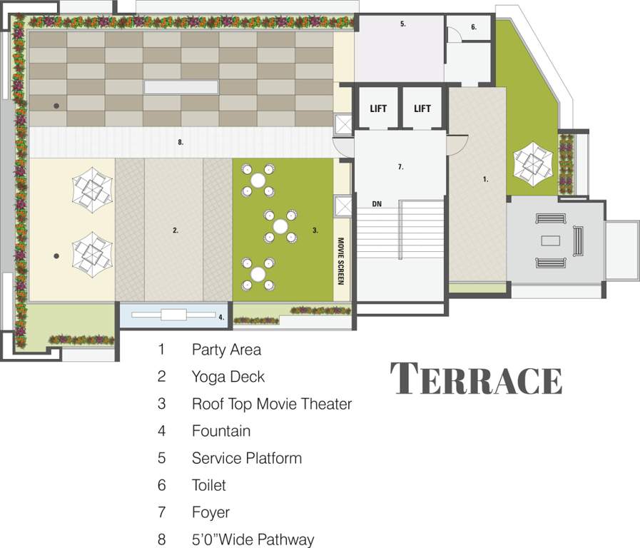 Images for Cluster Plan of Kraft Ananta Apartment