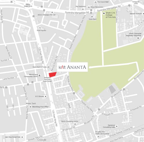 Images for Location Plan of Kraft Ananta Apartment