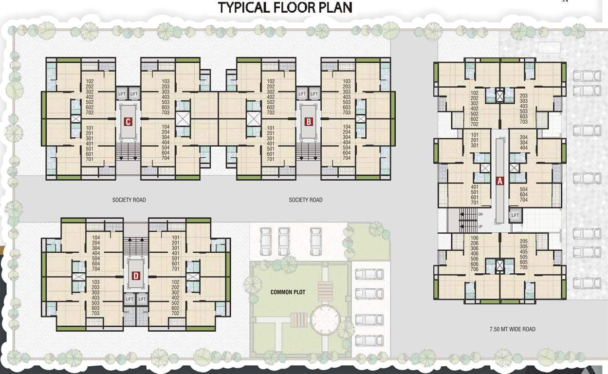Images for Cluster Plan of Khodiyar Shivalay Gold