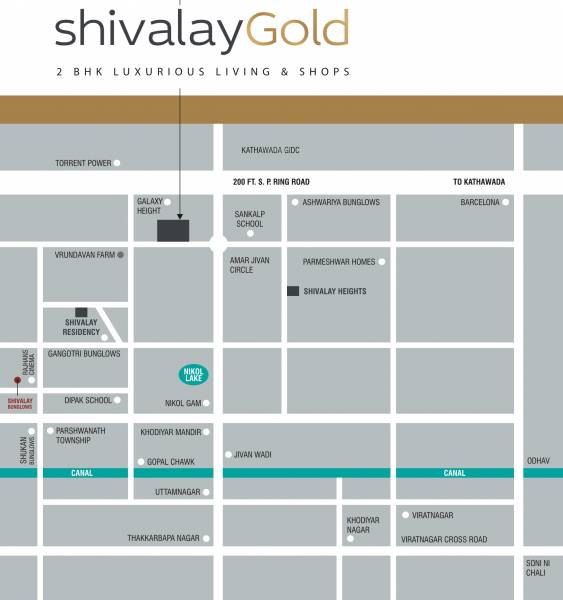 Images for Location Plan of Khodiyar Shivalay Gold