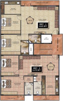 Images for Cluster Plan of Anubhava Ishwerya Elite