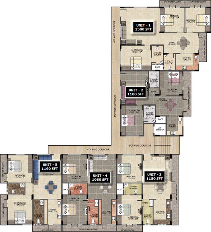 ishwerya mayflower Images for Cluster Plan of Anubhava Ishwerya Mayflower