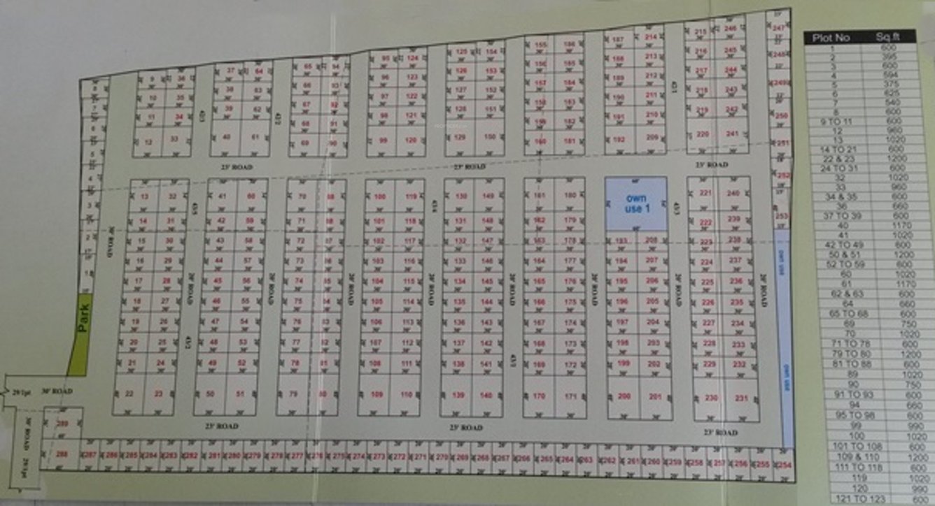 Images for Layout Plan of JHL Green City III Extension