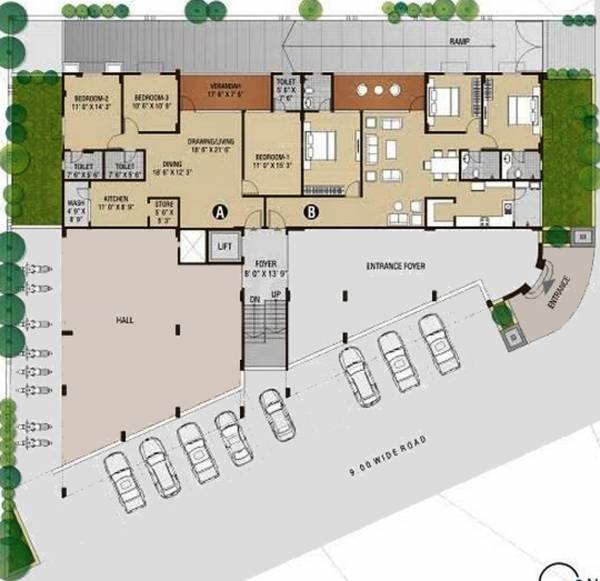 Images for Cluster Plan of Ghanshyam Satya Crystal